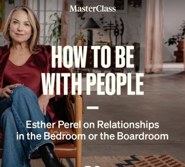 MasterClass—Renowned psychotherapist Esther Perel teaches you the power—and the art—of connecting with others. MasterClass—Renowned psychotherapist Esther Perel teaches you the power—and the art—of connecting with others.