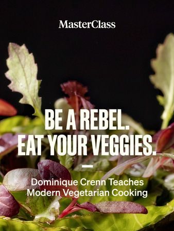 MasterClass—Make a vegetarian masterpiece with the James Beard Award–winning chef of the three-Michelin-starred Atelier Crenn. MasterClass—Make a vegetarian masterpiece with the James Beard Award–winning chef of the three-Michelin-starred Atelier Crenn.