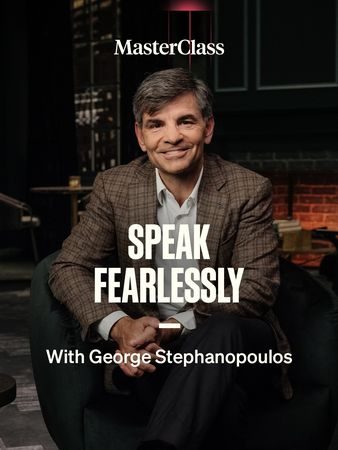 MasterClass—Award-winning interviewer George Stephanopoulos teaches you his techniques for producing authentic, meaningful conversations.